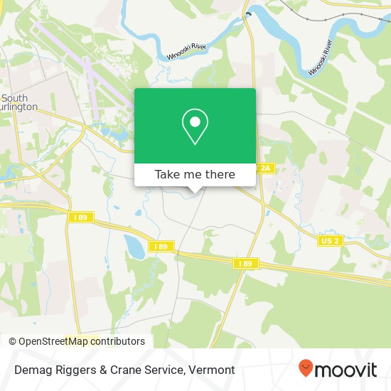 Mapa de Demag Riggers & Crane Service