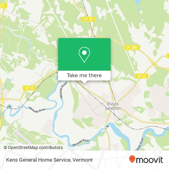Kens General Home Service map