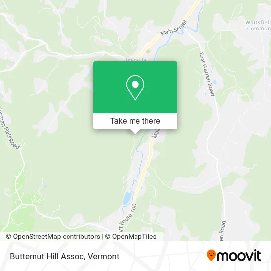 Butternut Hill Assoc map