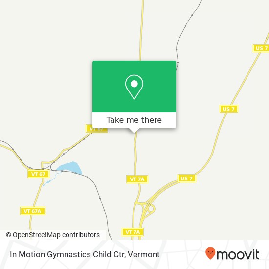 Mapa de In Motion Gymnastics Child Ctr