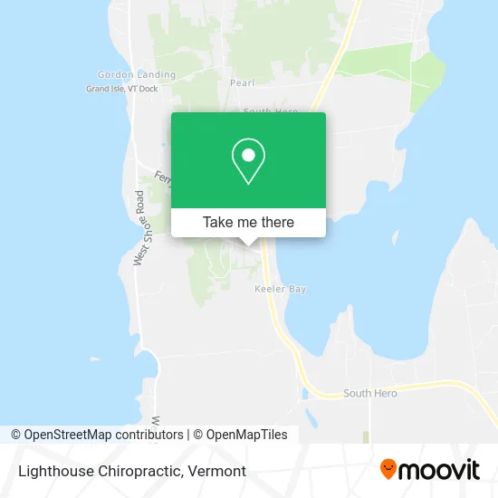 Lighthouse Chiropractic map
