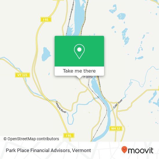 Mapa de Park Place Financial Advisors