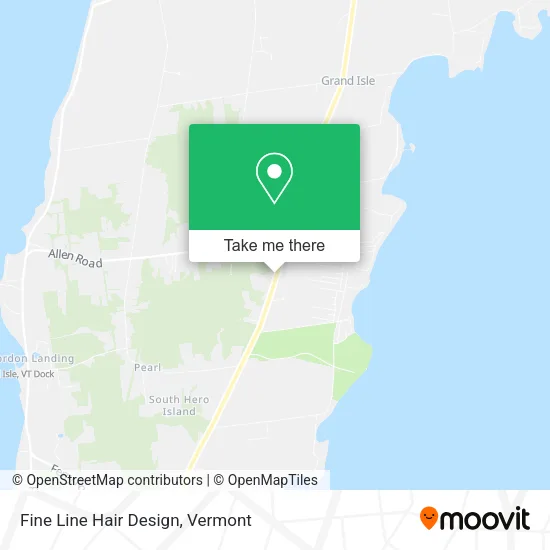 Fine Line Hair Design map