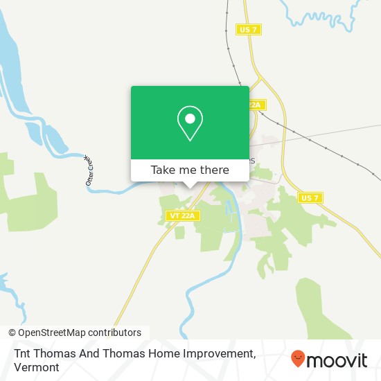 Mapa de Tnt Thomas And Thomas Home Improvement