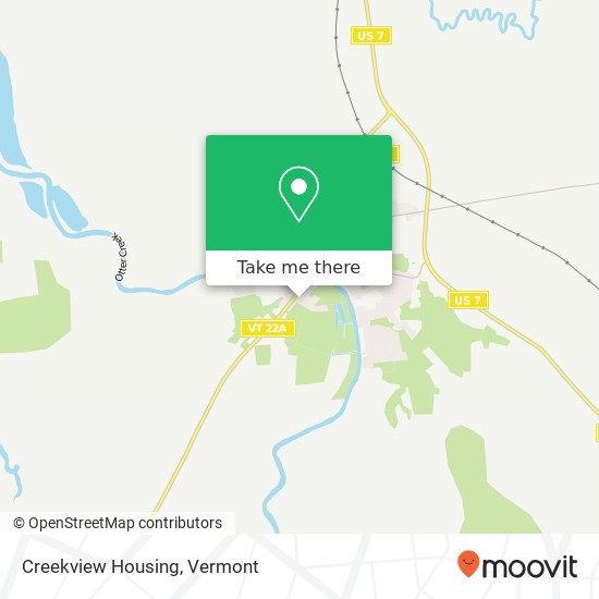 Mapa de Creekview Housing