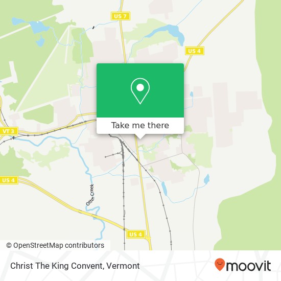 Christ The King Convent map
