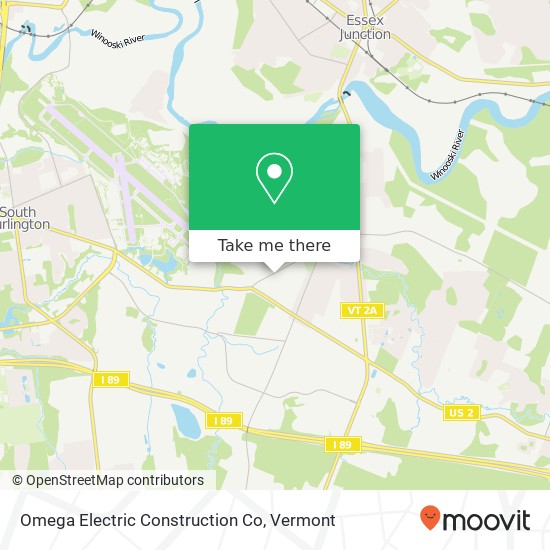 Mapa de Omega Electric Construction Co