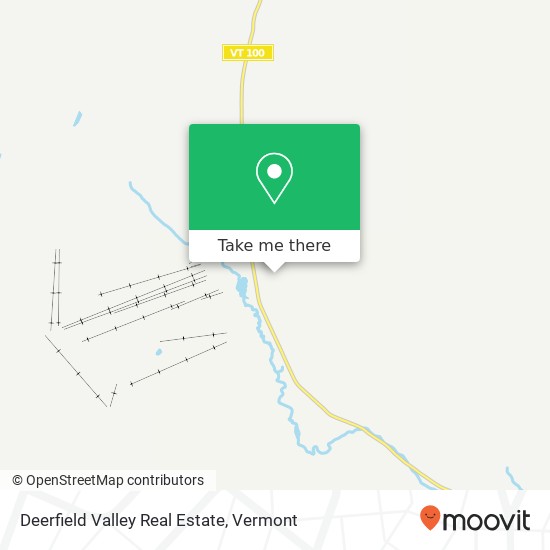 Deerfield Valley Real Estate map