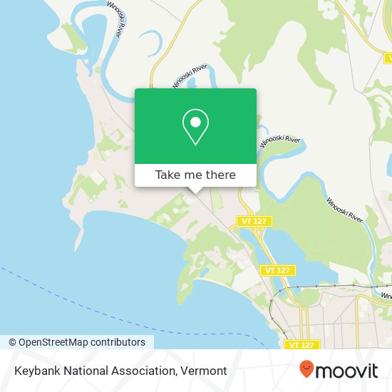 Keybank National Association map