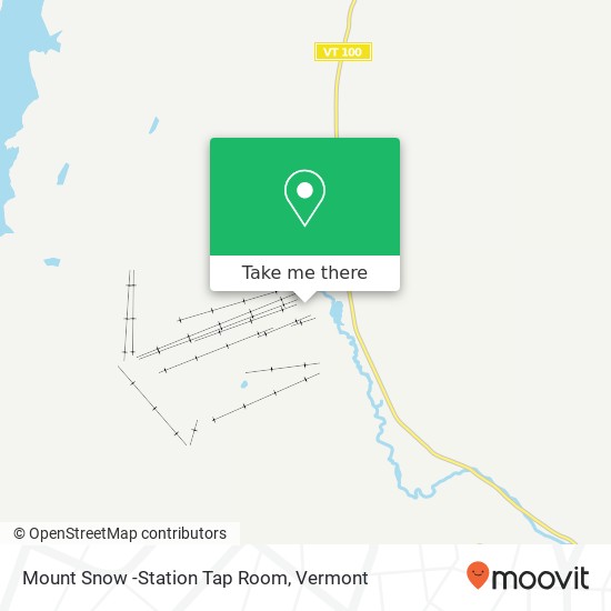 Mapa de Mount Snow -Station Tap Room, 89 Grand Summit Way West Dover, VT 05356