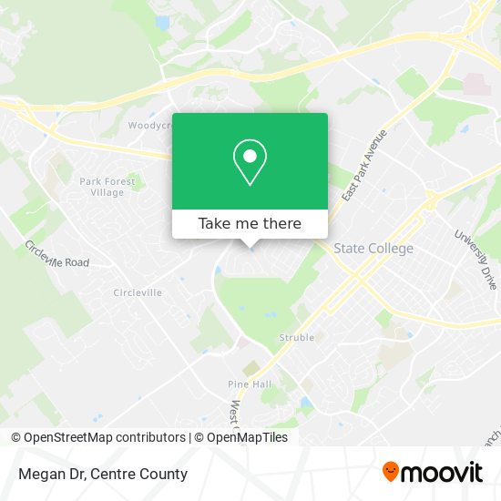 Mapa de Megan Dr