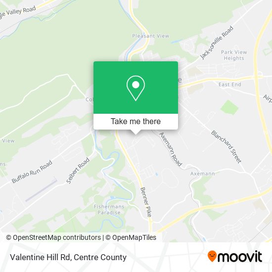 Valentine Hill Rd map