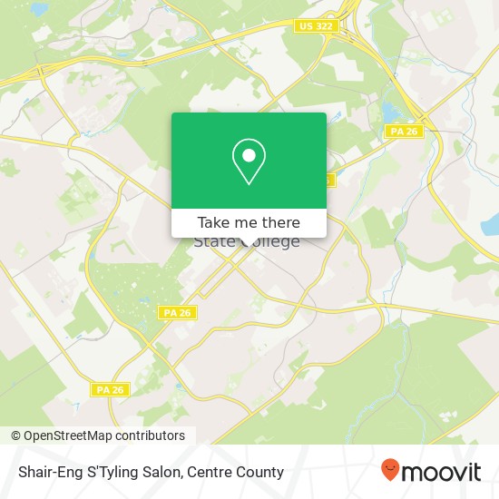 Shair-Eng S'Tyling Salon map