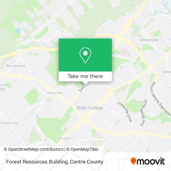 Forest Resources Building map
