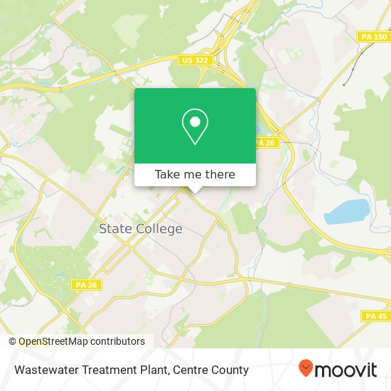 Mapa de Wastewater Treatment Plant