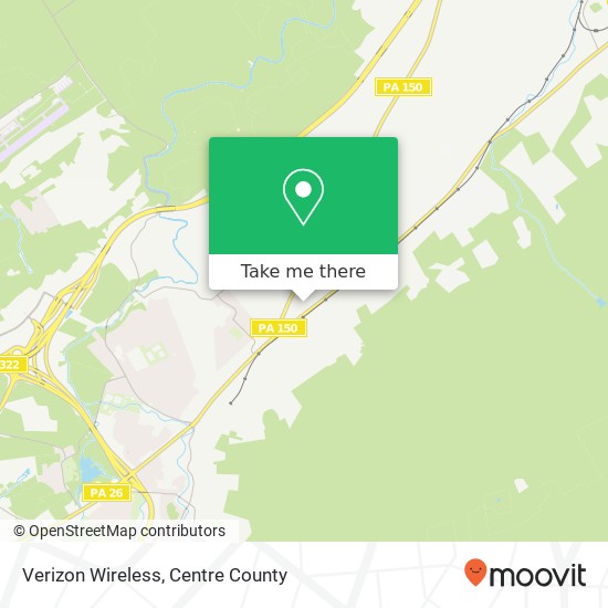 Verizon Wireless map