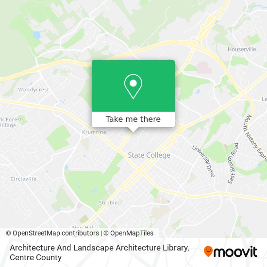 Architecture And Landscape Architecture Library map