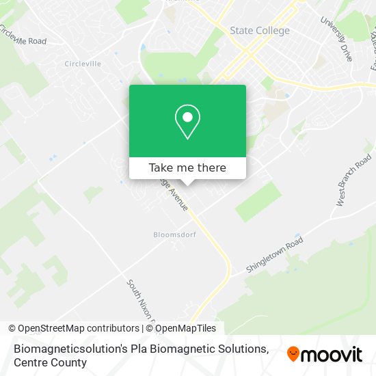 Biomagneticsolution's Pla Biomagnetic Solutions map