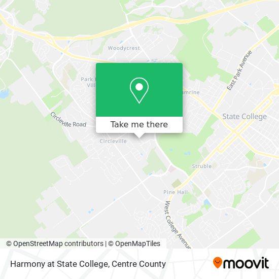 Harmony at State College map