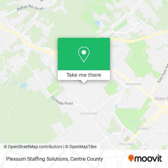 Plexsum Staffing Solutions map