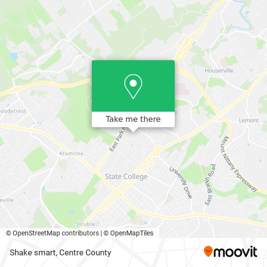 Shake smart map