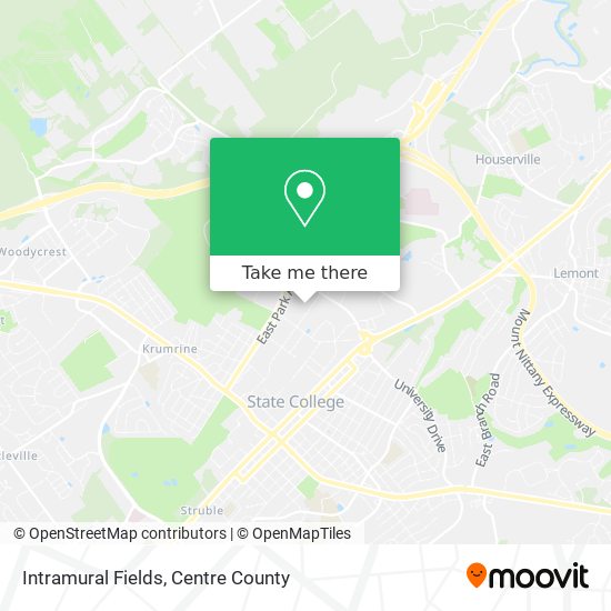 Intramural Fields map