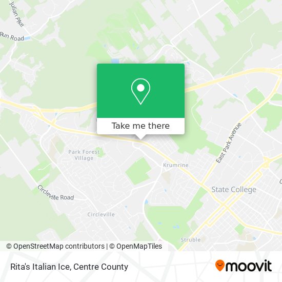 Mapa de Rita's Italian Ice