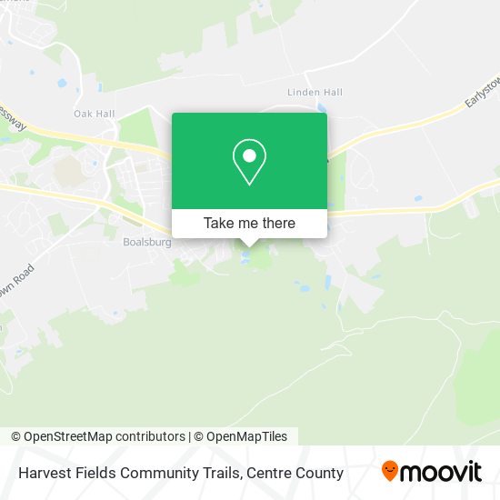 Mapa de Harvest Fields Community Trails