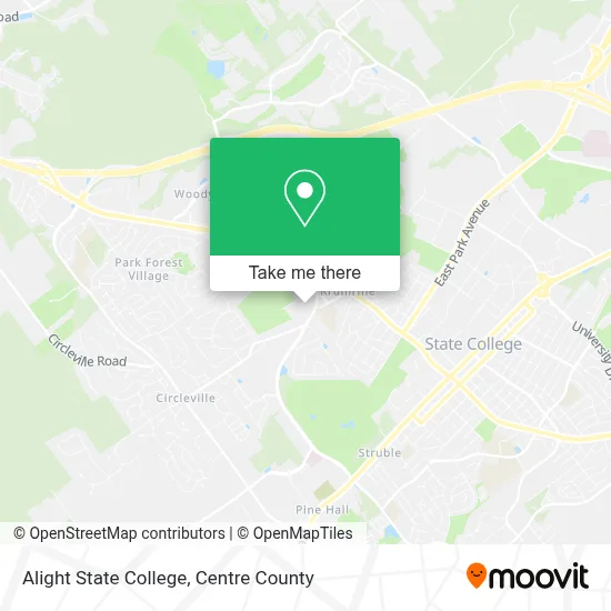 Alight State College map