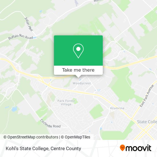 Kohl's State College map