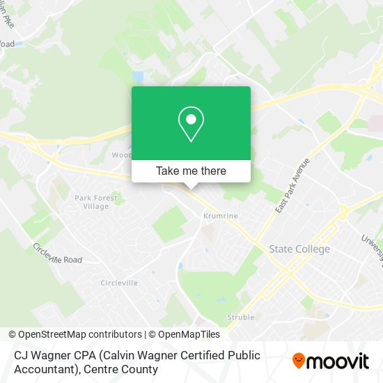 CJ Wagner CPA (Calvin Wagner Certified Public Accountant) map