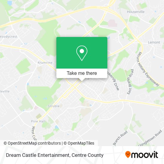 Dream Castle Entertainment map