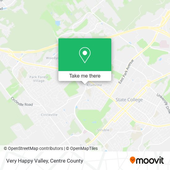 Very Happy Valley map