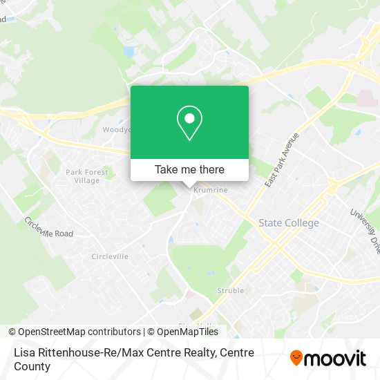 Mapa de Lisa Rittenhouse-Re / Max Centre Realty