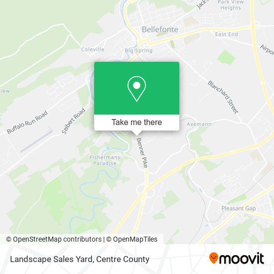 Landscape Sales Yard map