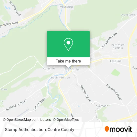 Stamp Authentication map