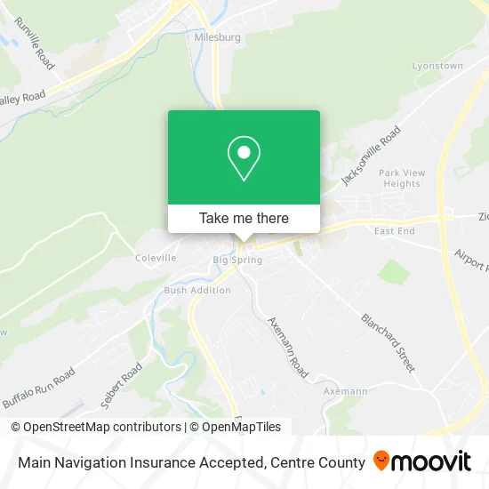 Main Navigation Insurance Accepted map