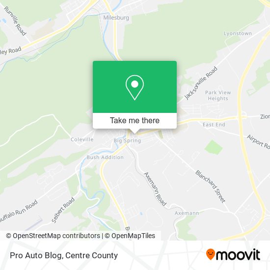Pro Auto Blog map