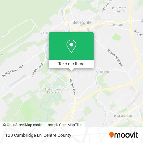 120 Cambridge Ln map
