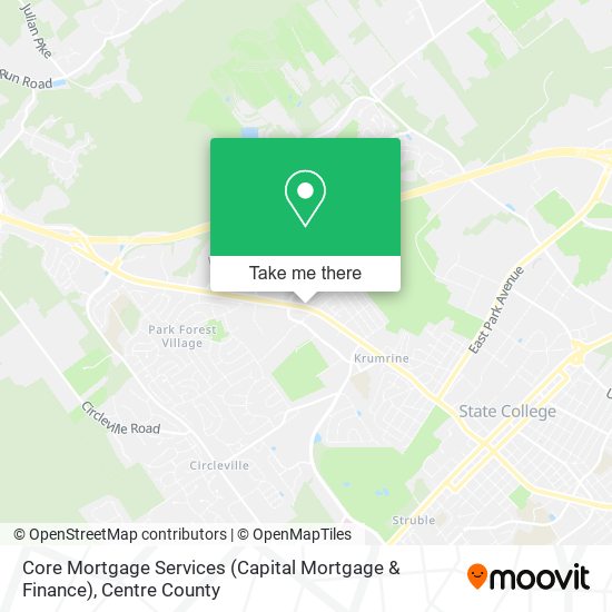 Core Mortgage Services (Capital Mortgage & Finance) map