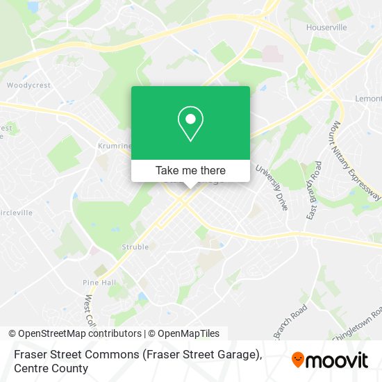 Mapa de Fraser Street Commons (Fraser Street Garage)