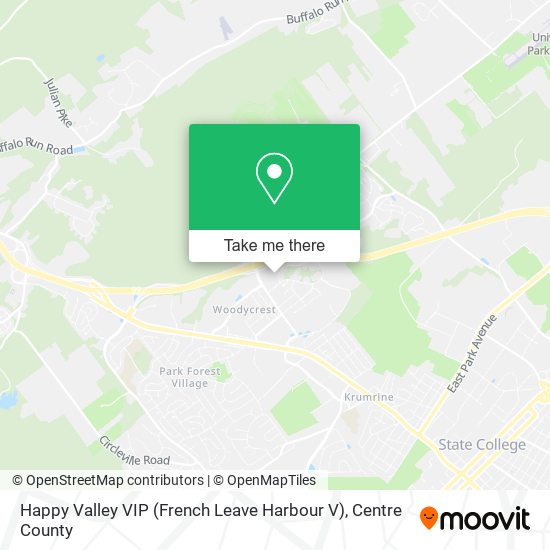 Happy Valley VIP (French Leave Harbour V) map
