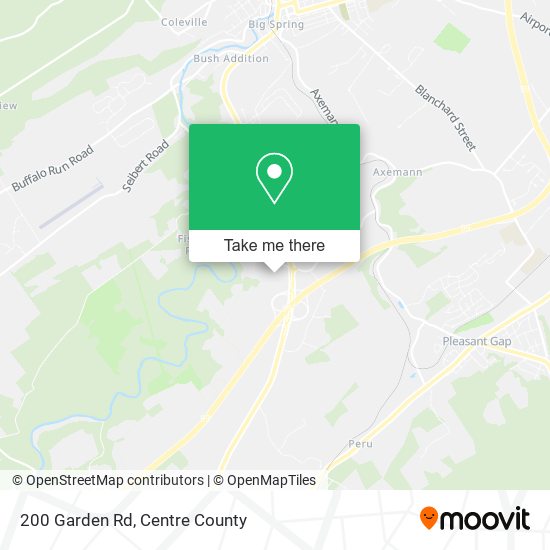 Mapa de 200 Garden Rd
