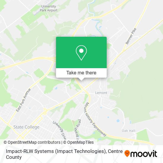 Impact-RLW Systems (Impact Technologies) map