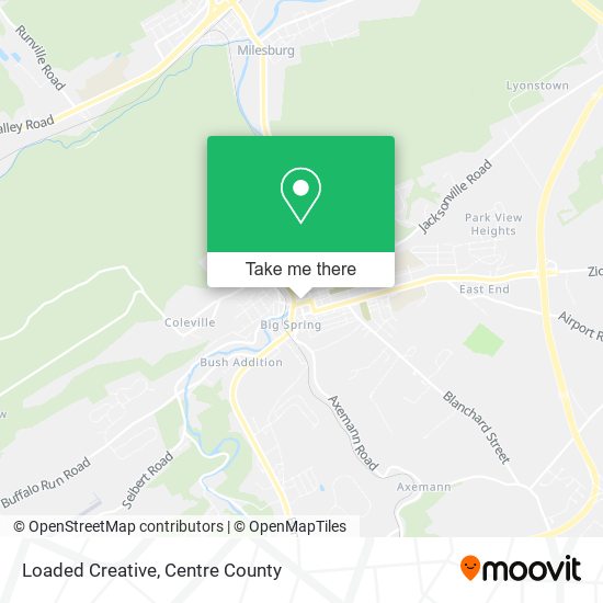 Mapa de Loaded Creative