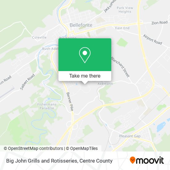 Mapa de Big John Grills and Rotisseries
