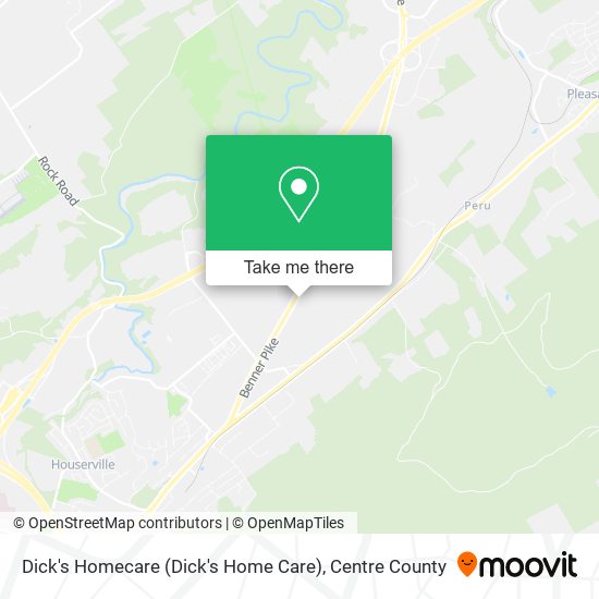 Dick's Homecare (Dick's Home Care) map