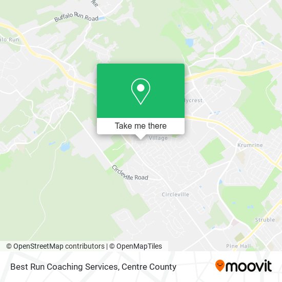 Mapa de Best Run Coaching Services