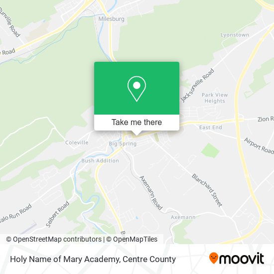 Holy Name of Mary Academy map