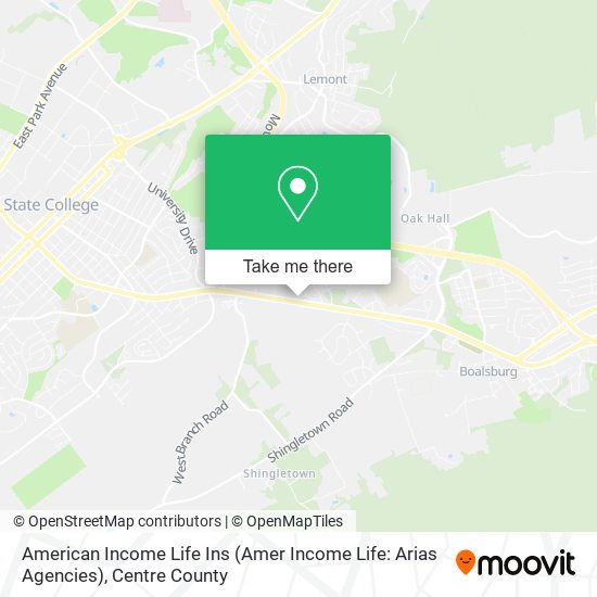 American Income Life Ins (Amer Income Life: Arias Agencies) map